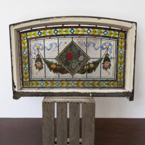 Victorian Arched Stained Glass