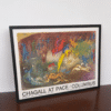 1974 Marc Chagall Exhibition Print