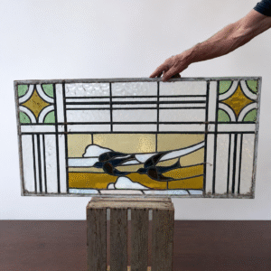 Art Nouveau Leaded Glass