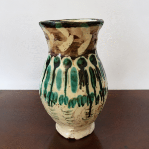 Vintage Glazed Earthenware Ceramic Vintage Glazed Earthenware Ceramic