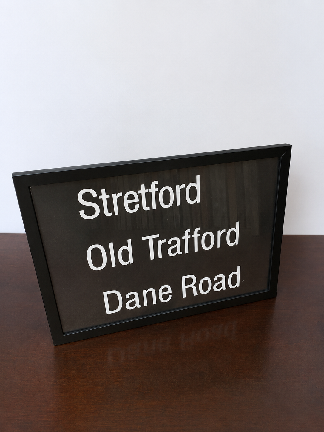 Old Trafford Local Destinations Print