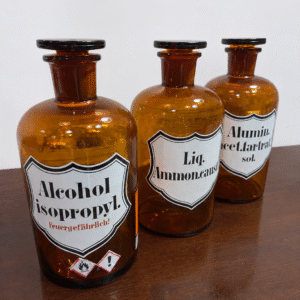 Vintage Apothecary Bottles