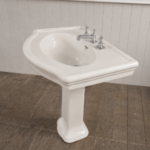 Vintage White Ceramic Pedestal Sink Vintage White Ceramic Pedestal Sink