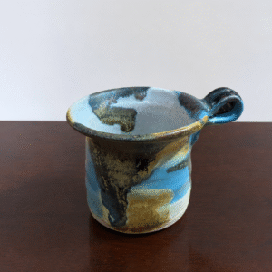 Alternative view of Contemporary glazed espresso cups