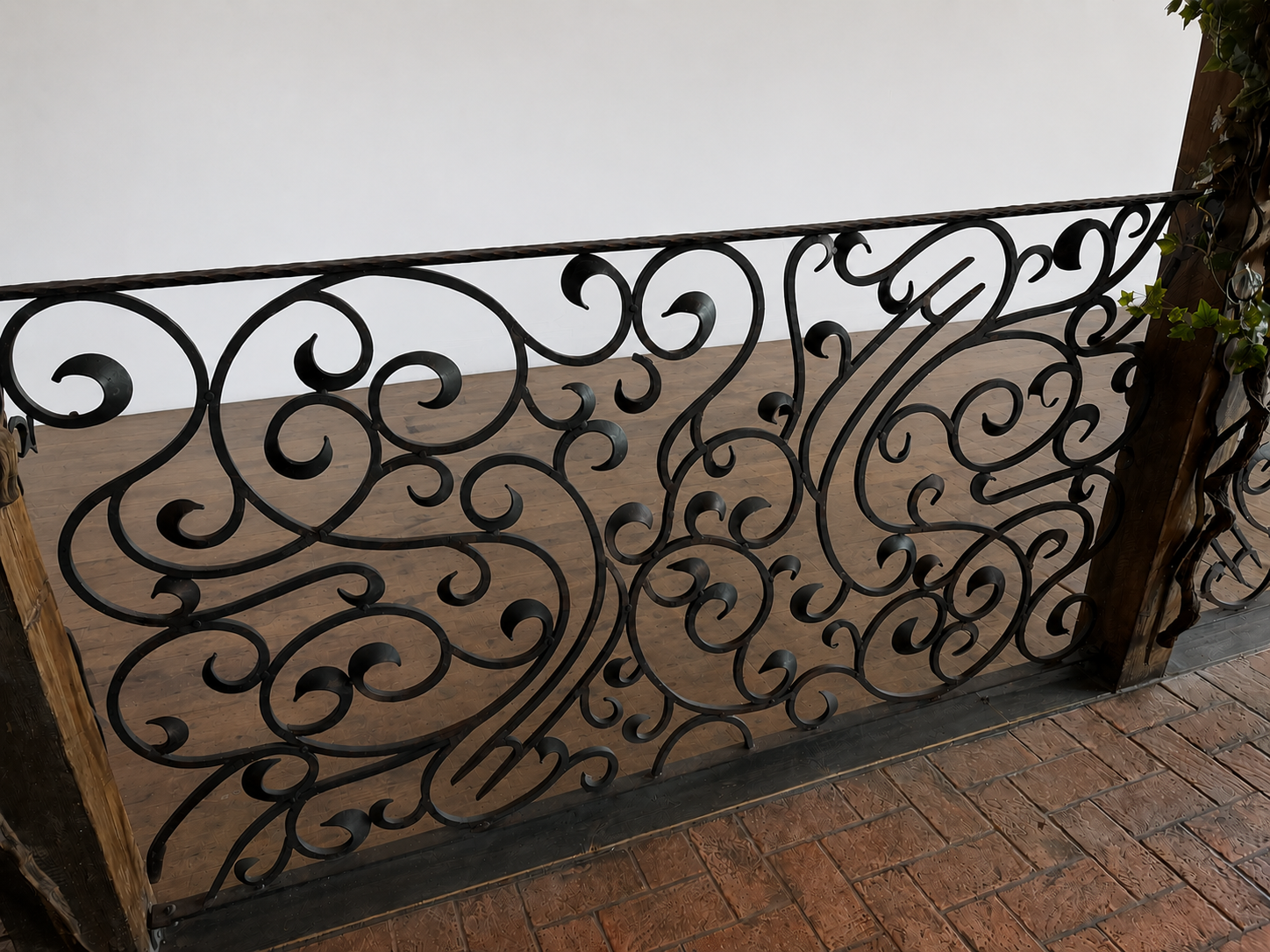 Vintage Wrought Iron Balustrades