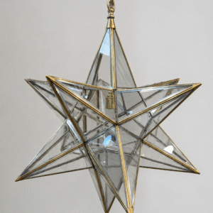 Contemporary Jane Knapp Brass Star Pendant Contemporary Jane Knapp Brass Star Pendant