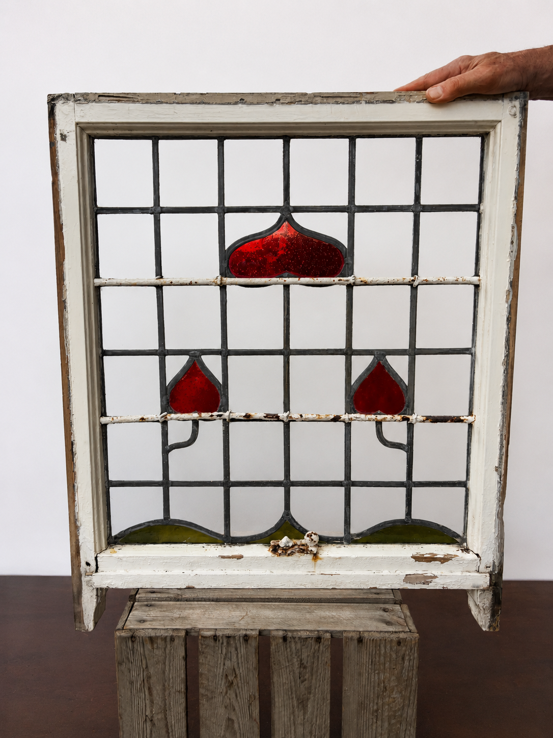 Edwarian leaded glass
