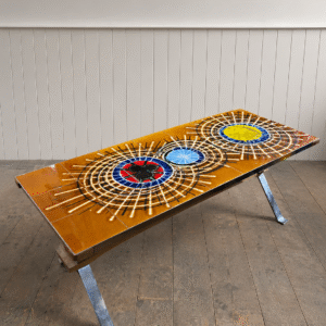 1960s Juliette Belarti Tiled Coffee Table 1960s Juliette Belarti Tiled Coffee Table