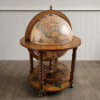 Antique Style World Map Dry Bar