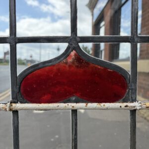Alternative view of Edwarian leaded glass