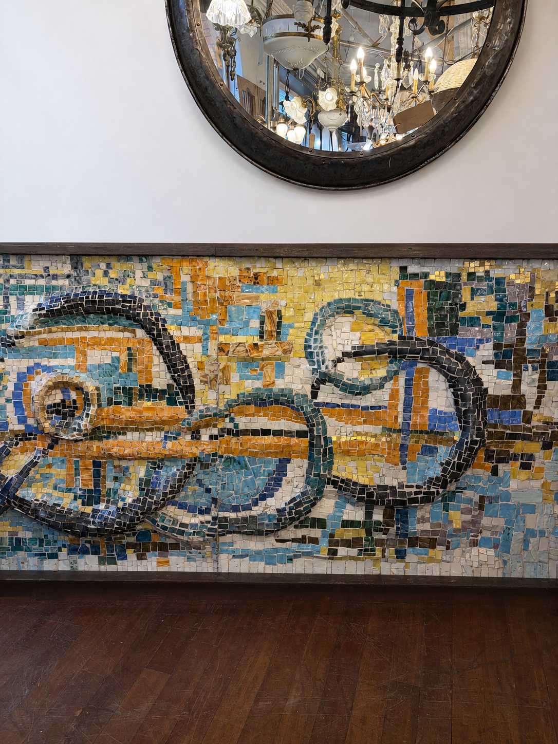 Contemporary Mosaic Mural Art Piece Contemporary Mosaic Mural Art Piece