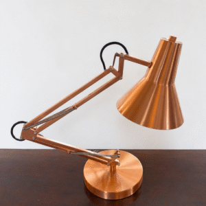 Contemporary Copper Desk Lamp
