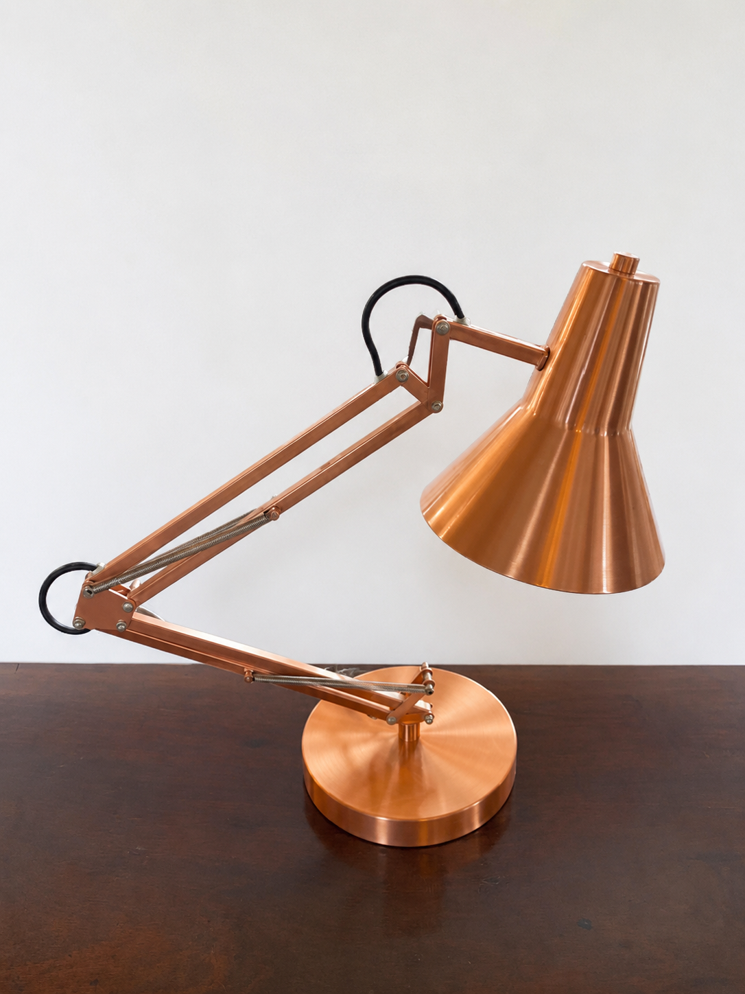 Contemporary Copper Desk Lamp