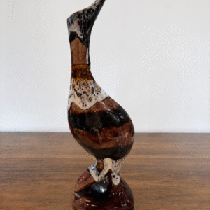 Alternative view of Mid century fat lava vase