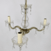 Vintage French Birdcage Chandelier Antique French 'Marie Therese' 3 Arm Chandelier