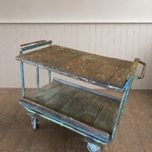 Vintage Industrial Factory Trolley