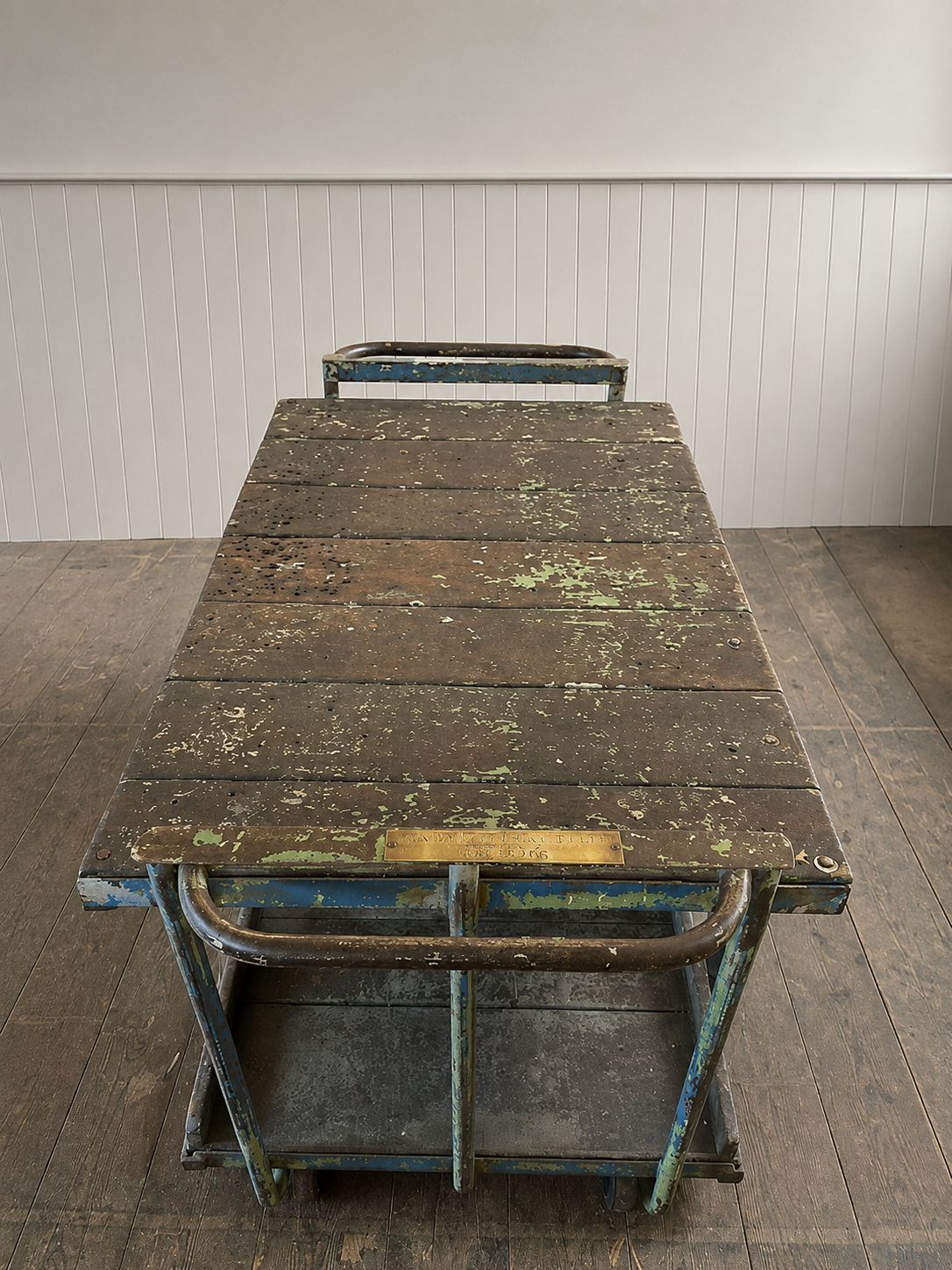 Vintage Industrial Factory Trolley Vintage Industrial Factory Trolley