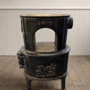 1900s Danish Lange & Co Wood Stove