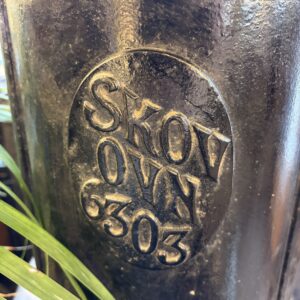 1900s Danish Lange & Co Wood Stove