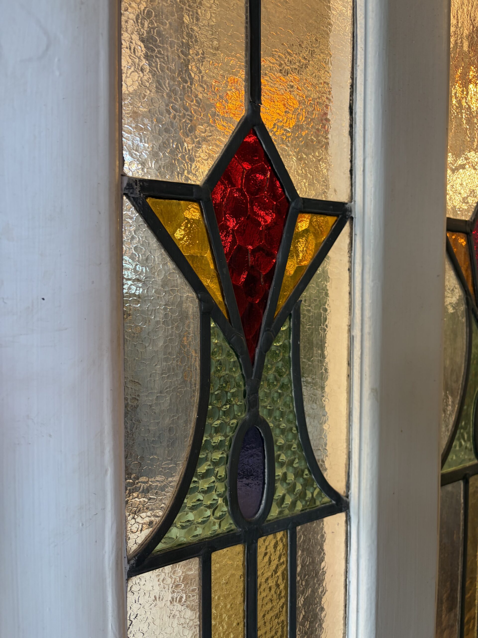 Edwardian Leaded Glass Front Door Edwardian Leaded Glass Front Door