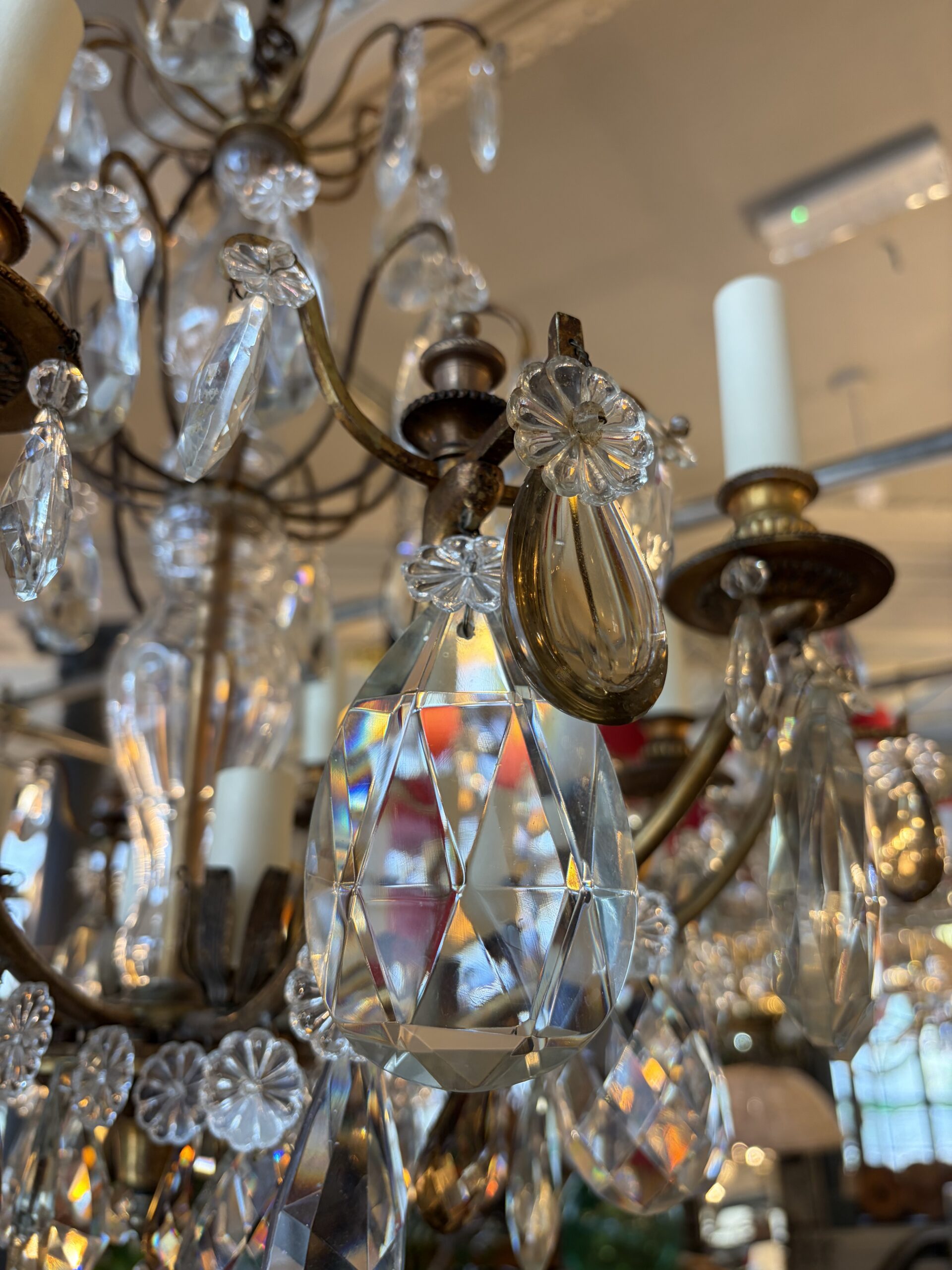 Vintage French Louis XV Chandelier Vintage French Louis XV Chandelier