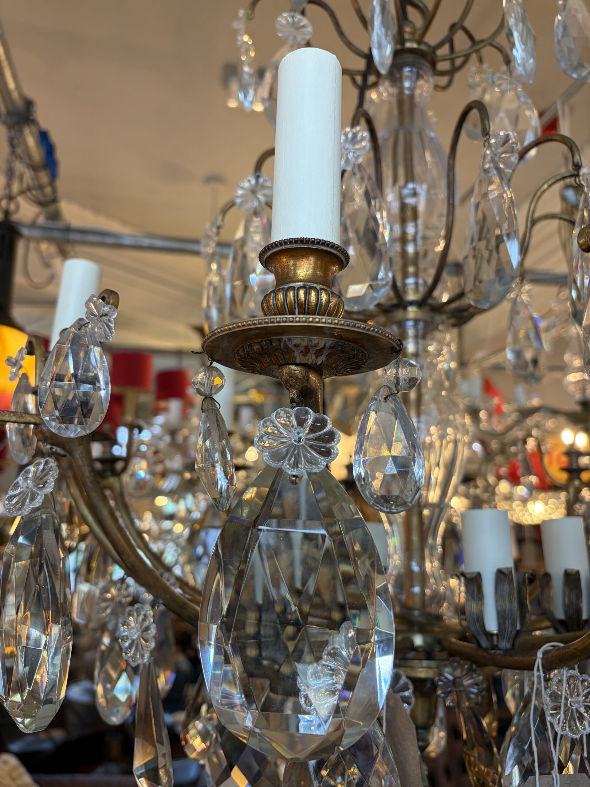 Vintage French Louis XV Chandelier Vintage French Louis XV Chandelier