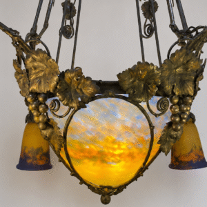 Art Nouveau ‘Muller Frères’ Chandelier Art Nouveau 'Muller Frères' Chandelier