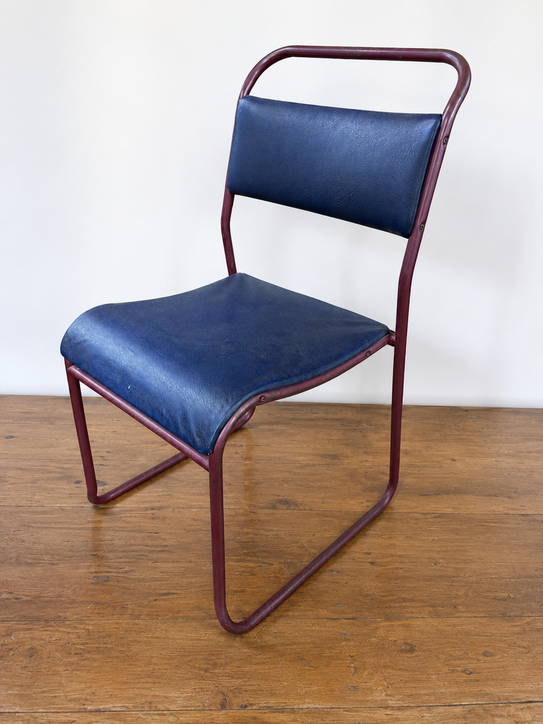 1950s PEL Tubular Stacking Chair