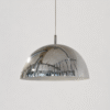 Space Age Chrome Pendant
