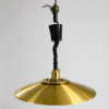 Antique-Style Five Arm Pendant Mid-Century Style Metal Rise + Fall Pendant