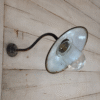 Vintage Industrial Gooseneck Wall Lamp