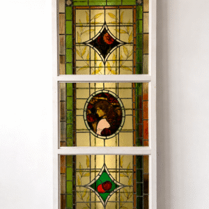 Arts + Crafts Large Stained Glass Window Arts + Crafts Large Stained Glass Window