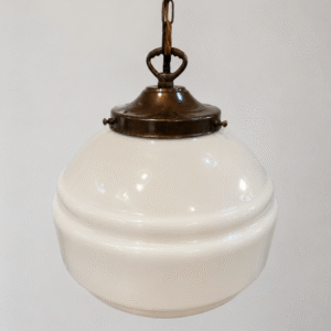 Art Deco Saturn Opaline Pendant Art Deco Saturn Opaline Pendant