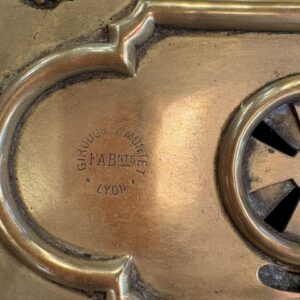 Antique French Brass Carriage Warmer Antique French Brass Carriage Warmer