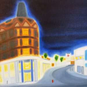 Original Oil ‘Cornerhouse’ Painting Original Acrylic 'Corner House' Painting
