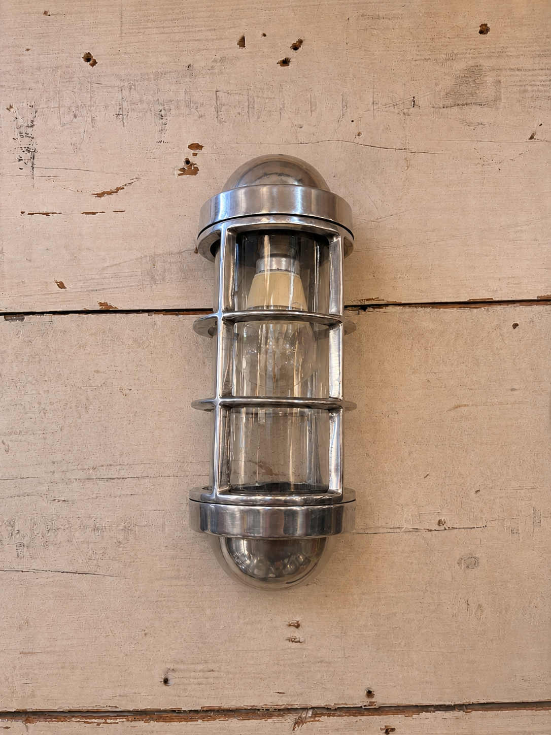 Vintage Industrial Tube Bulkhead