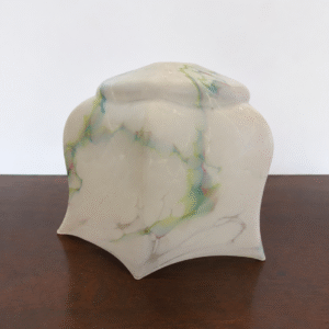 Art Deco Marbled Glass Shade Art Deco Marbled Glass Shade
