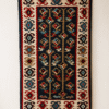 Vintage Cast Iron Lovebirds Sculpture Vintage Kilim Rug