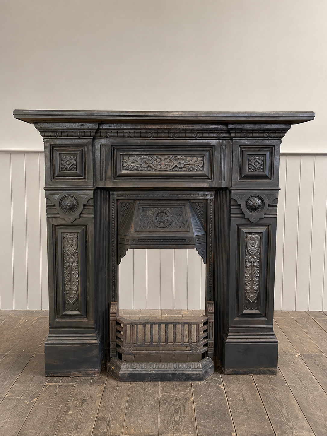 Victorian Cast Iron Fireplace