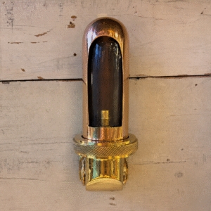 Vintage Nautical Brass Bulkhead Light