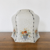 Vintage Hexagonal Mottled Glass Shade
