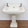 Art Deco Sink Pedestal and Taps
