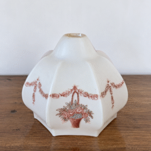 Vintage Milk Glass Russet Shade