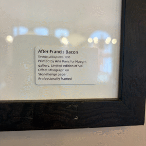After Francis Bacon Limited Edition 1995 Print After Francis Bacon Limited Edition 1995 Print
