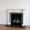 Neoclassical Style Marble Fireplace