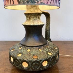 1970s West German Studio Pottery Floor Lamp 1970s West German Studio Pottery Floor Lamp