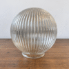Vintage Ribbed Globe Shade