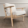 Mid Century Scandi Ash Wood Chair