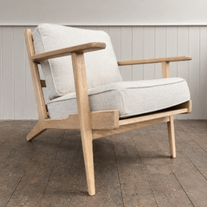 Mid Century Scandi Ash Wood Chair