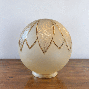 Vintage Gilded Detail Globe Shade